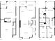 Floorplans for all three levels of the house; basement, second and third floor at 729 Greenford N Trl, Carmel, IN 46032