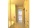 Hallway view into bathroom with shower at 431 Vestal Rd, Plainfield, IN 46168