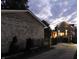 Exterior features a brick façade and lighting at 1817 Bellefontaine St, Indianapolis, IN 46202