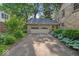 Spacious two-car garage with an extra long driveway at 4807 Graceland Ave, Indianapolis, IN 46208