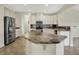 Kitchen featuring a center island and stainless steel appliances at 612 Reunion Ln, Greenwood, IN 46143