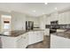 Kitchen featuring granite countertops, stainless steel appliances, and ample cabinet space at 612 Reunion Ln, Greenwood, IN 46143
