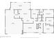 Detailed floor plan showcasing the layout with bedrooms, bathrooms, kitchen, living spaces and garage at 1504 N Knightstown Rd, Shelbyville, IN 46176