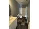 Bathroom with vanity, toilet, and tub/shower combo with a curtain at 2307 Blackthorn Dr, Franklin, IN 46131