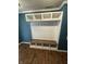 This entryway features an attractive built-in bench with cubbies and plenty of hooks at 2307 Blackthorn Dr, Franklin, IN 46131