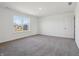 Bedroom with carpet, white walls, and a window at 6286 Wasco Dr, Whitestown, IN 46075