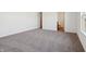 Bedroom with carpet and white walls at 6286 Wasco Dr, Whitestown, IN 46075