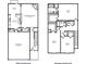 Two-story home floor plan, showing a spacious kitchen, great room, and multiple bedrooms at 6296 Wasco Dr, Whitestown, IN 46075