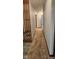 Hallway features neutral carpet and wood trim at 8855 N Waverly Park Rd, Martinsville, IN 46151