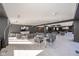 Modern condo lounge area featuring sleek furniture, stylish decor, and a spacious open layout at 4000 N Meridian St # 14A, Indianapolis, IN 46208