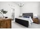 Serene bedroom with a plush bed, soft lighting, and elegant furnishings at 1676 Solebar Way, Westfield, IN 46074