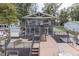 Two-story home with large deck and lake views at 7438 Haw Dr, Nineveh, IN 46164