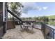 Enjoy lake views from this patio at 7438 Haw Dr, Nineveh, IN 46164