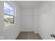 Walk-in Closet features a window, carpet, and wire shelving at 5137 Modernist Blvd, Indianapolis, IN 46237