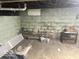 Unfinished basement offers potential for customization and added storage space in a home at 237 Ringwood Way, Anderson, IN 46013