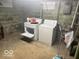 Basement with laundry area and washer/dryer hookups, perfect for convenience and functionality at 237 Ringwood Way, Anderson, IN 46013