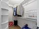Walk-in closet with ample shelving, hanging racks, and plenty of space for organizing clothes at 603 Ophelia Dr, Avon, IN 46123
