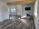 Bright living room with hardwood floors, natural light, and an open floor plan, perfect for modern living at 2828 Robson St, Indianapolis, IN 46201