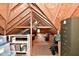 Spacious attic, suitable for storage or conversion into additional living space at 1612 S Jeanne Ct, New Palestine, IN 46163