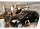 Garage with multiple cars and ample storage area at 1612 S Jeanne Ct, New Palestine, IN 46163