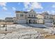 Beautiful new construction home with a two-car garage and inviting covered porch at 10133 Redwood Peak Ln, Indianapolis, IN 46259