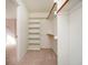 Functional closet with shelving and hanging space at 4729 Pearcrest Way, Greenwood, IN 46143