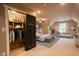 Main bedroom with large closet and sitting area at 4429 Village Dr, Anderson, IN 46012
