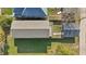 Overhead view of house and backyard at 628 N Beville Ave, Indianapolis, IN 46201