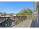 Spacious deck overlooking the neighborhood at 628 N Beville Ave, Indianapolis, IN 46201