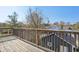 Deck with treetop and neighborhood views at 628 N Beville Ave, Indianapolis, IN 46201