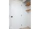 This closet features ample storage space with shelving at 6072 Wingedfoot Ct, Indianapolis, IN 46254