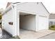 Attached garage with two bays and exterior access at 6072 Wingedfoot Ct, Indianapolis, IN 46254