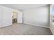 Spacious bedroom with carpeting and ensuite bathroom access at 432 Charles Freer Ln, Whiteland, IN 46184