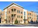 Attractive multi-story brick building featuring large windows and a well-maintained landscaped area at 504 N Park N Ave # 4, Indianapolis, IN 46202