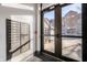 Lobby view with mailboxes and glass door to outside, offering clear visibility at 504 N Park N Ave # 4, Indianapolis, IN 46202