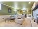 Cozy living room with comfortable seating and modern decor, ideal for relaxation and gatherings at 6906 Johnson Rd, Indianapolis, IN 46220