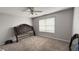 Empty bedroom with neutral carpet and ceiling fan at 5325 Bluff View Dr, Indianapolis, IN 46217