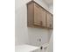 Laundry room features cabinets for storage and utility hookups at 1433 Chatham Hills Blvd, Westfield, IN 46074