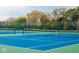 The outdoor tennis court offers a recreational space for sports and leisure activities at 1433 Chatham Hills Blvd, Westfield, IN 46074