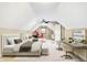 Spacious bedroom featuring two beds, a piano, and a dedicated desk area with a scenic view at 7178 Lockford N, Avon, IN 46123