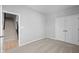 Bedroom features neutral carpet, a closet, access to stairs, a window, and neutral paint at 3537 Wrangler Dr, Bargersville, IN 46106
