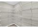 Walk-in pantry features metal shelving at 18425 Depoe Ln, Westfield, IN 46074