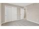 This bedroom features a closet, neutral walls, and access to other rooms at 20378 Hudson Bay Ln, Westfield, IN 46074