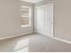 This bedroom features a closet, neutral walls, and a window offering natural light at 20378 Hudson Bay Ln, Westfield, IN 46074