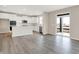 Modern kitchen features sleek countertops, stainless steel appliances and ample cabinet space at 20378 Hudson Bay Ln, Westfield, IN 46074