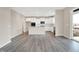Bright kitchen boasts stainless steel appliances and an expansive center island at 20378 Hudson Bay Ln, Westfield, IN 46074
