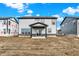 New construction home with a covered patio and sliding glass door at 20378 Hudson Bay Ln, Westfield, IN 46074