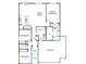 This is the floor plan of the property, showcasing the layout of the rooms at 8118 Ambrosia Ln, Pendleton, IN 46064