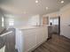 Modern kitchen featuring stainless steel appliances, a center island, and white cabinets at 1217 Fleming Dr, Greenfield, IN 46140