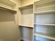 Spacious walk-in closet with custom shelving and ample storage at 460 W Smoky Row, Carmel, IN 46032